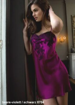 100% Seide Nachthemd BACCARAT Calais Spitze Von Marjolaine 11 100% Seide Nachthemd BACCARAT Calais Spitze Von Marjolaine -Amoena Verkaufs-Shop seidennachthemd baccarat bac0101 violine noir marjolaine 5