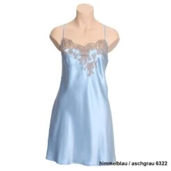 100% Seide Nachthemd CAPRICE Mit Französischer Spitze Von Marjolaine 8 100% Seide Nachthemd CAPRICE Mit Französischer Spitze Von Marjolaine -Amoena Verkaufs-Shop seidennachthemd caprice cap0101 himmelblau asche 6322 marjolaine 1