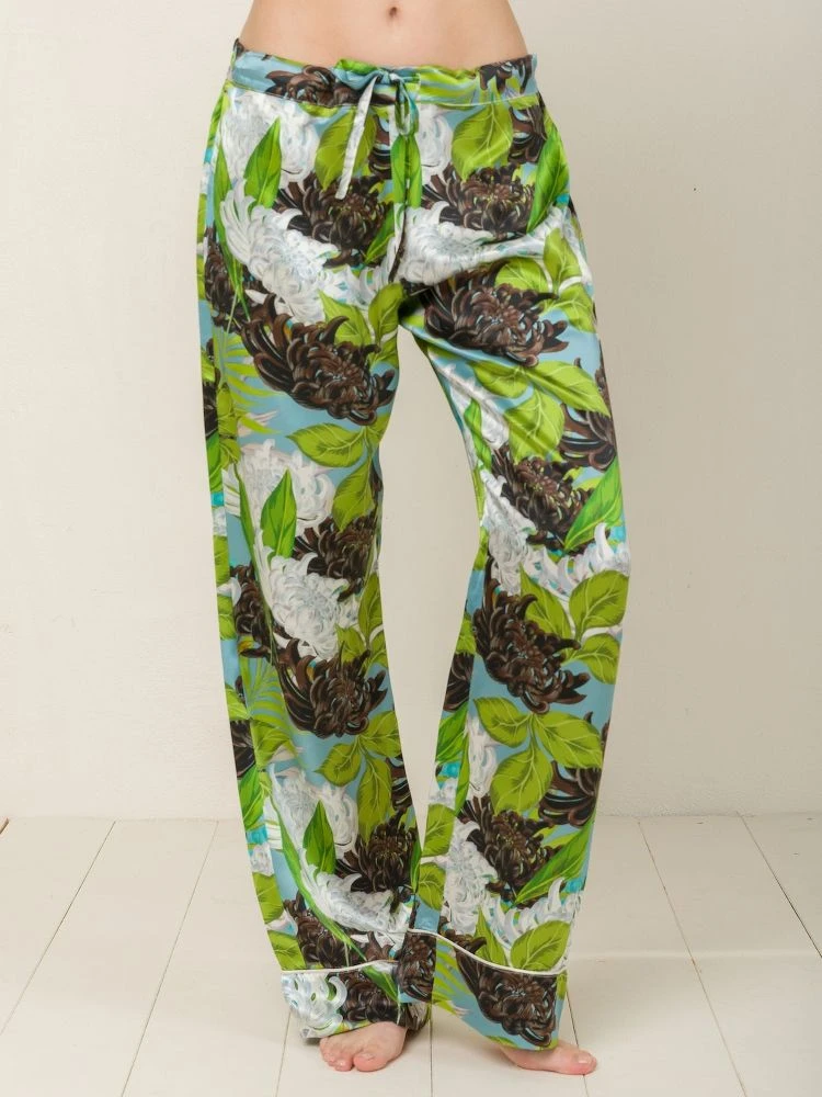 100% Seide Schlafanzug Elisabetha In VERONA GARDEN Von Radice 6 100% Seide Schlafanzug Elisabetha In VERONA GARDEN Von Radice – Bild 6