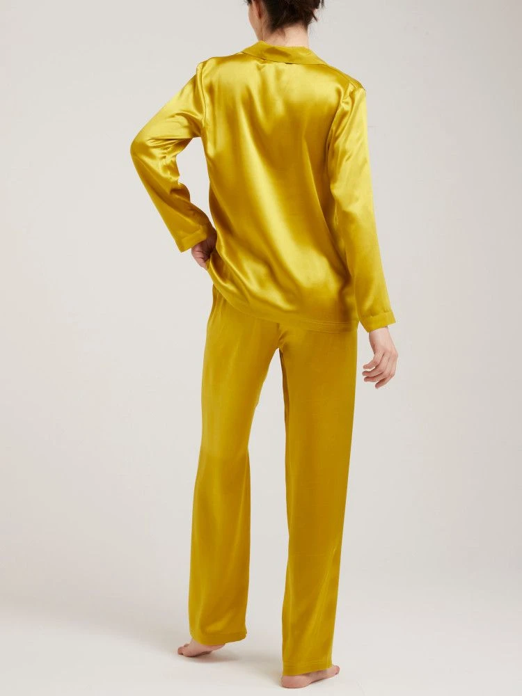 100% Seide Schlafanzug LAILA Uni Von Vivis 9 100% Seide Schlafanzug LAILA Uni Von Vivis – Bild 9