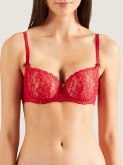 Halbschale BH ROSESSENCE HK Spitze Von Aubade 26 Halbschale BH ROSESSENCE HK Spitze Von Aubade -Amoena Verkaufs-Shop spitze dessous hk04 2 gala rot rosessence aubade 28