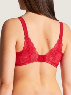 Komfort Triangel BH ROSESSENCE HK Spitze Von Aubade -Amoena Verkaufs-Shop spitze dessous hk12 02 3 gala rot rosessence aubade
