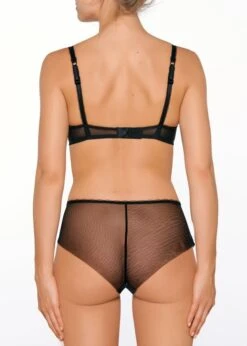 Tüllspitze Push-Up BH CRAVACHE Von Millesia -Amoena Verkaufs-Shop spitze lingerie cravache m1032 m1060 schwarz millesia