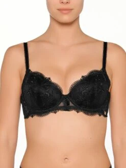 Tüllspitze Push-Up BH CRAVACHE Von Millesia -Amoena Verkaufs-Shop spitze push up bh cravache m1032 schwarz millesia 2