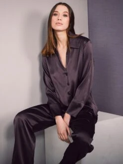 Stretchseide Schlafanzug SLOANE STREET Exclusiv Eva B. Bitzer -Amoena Verkaufs-Shop stretch seide pyjama exclusiv 27319271 terra eva bitzer 4 1 1