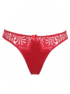 String BLACK SWAN Satin Von Prelude Milano -Amoena Verkaufs-Shop string satin yd285 rot black swan prelude milano 2