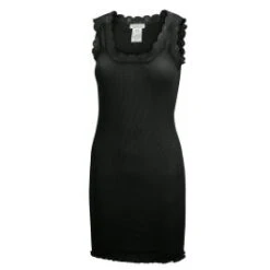 70% Seide 30% Baumwolle Träger Unterkleid RIPP Von Eva B. Bitzer