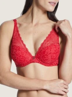 Push-Up BH ROSESSENCE HK Spitze Von Aubade -Amoena Verkaufs-Shop triangel bh hk81 gala 2 2 rosessence aubade 1 1