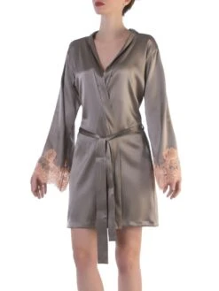 Seta Superior Seiden-Morgenmantel SUPERBO Von Cotton Club -Amoena Verkaufs-Shop z 6vb superbo 04 seta cotton club seta cotton club